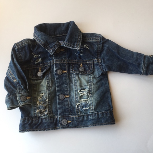 baby blue jean jacket